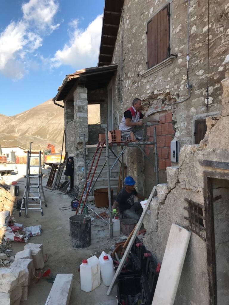 Nostri cantieri nel sisma centro Italia